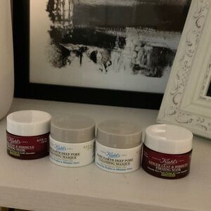 Kiehl's Masque Collection - Red, White, Gray